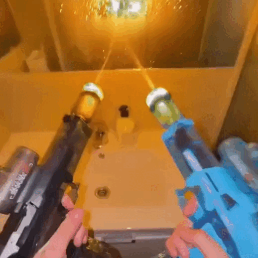 Pistola de agua eléctrica